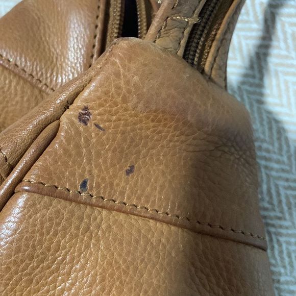 Vintage Fossil Handbag/ Backpack with Matching Wallet - Picture 11 of 16